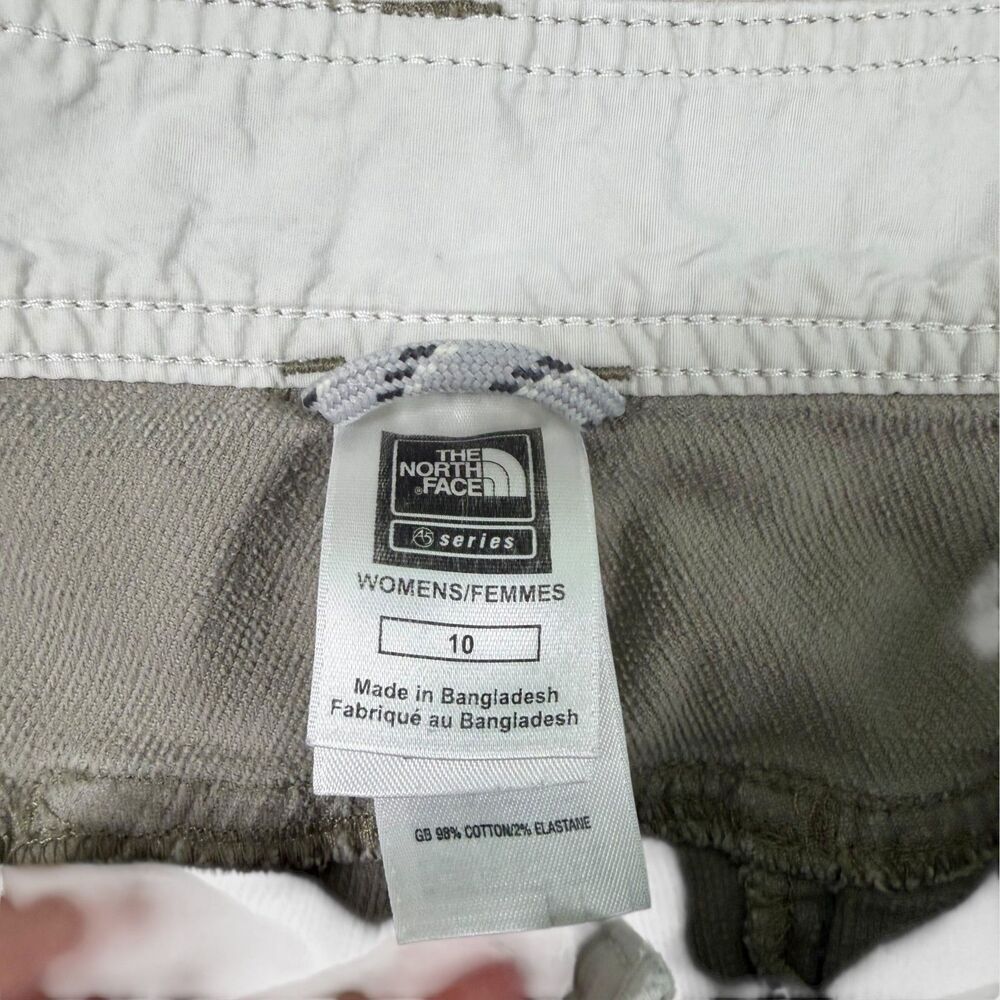 The North Face A5 Series Corduroy Cargo Pants Women’s 10 Gray Hiking Workwear - Picture 9 of 11